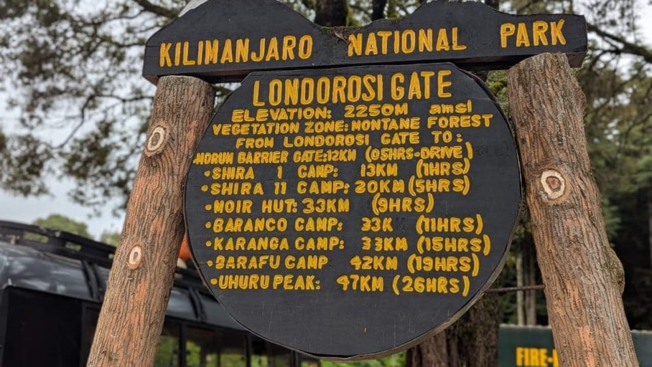 Day 2 — Londorosi Gate to Big Tree Campsite