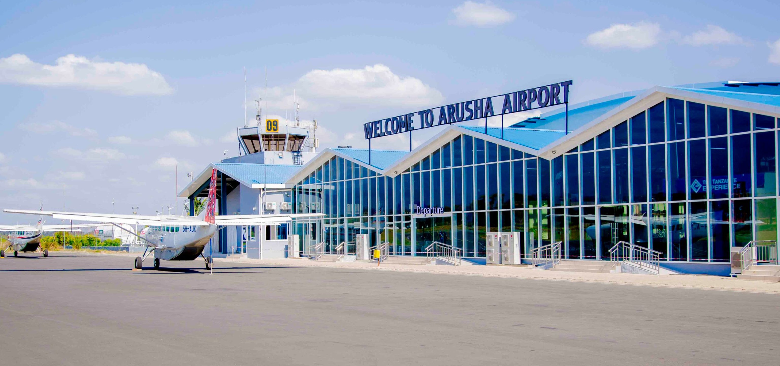 The terminal at Arusha Airport