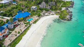 Paje beach on Zanzibar's east coast